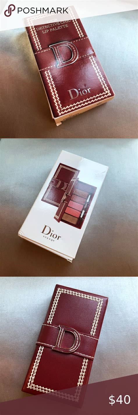 dior detective chic lip palette|Dior lip gloss.